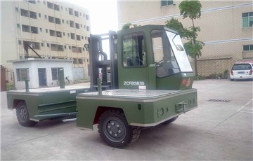 某部隊防爆側面叉車