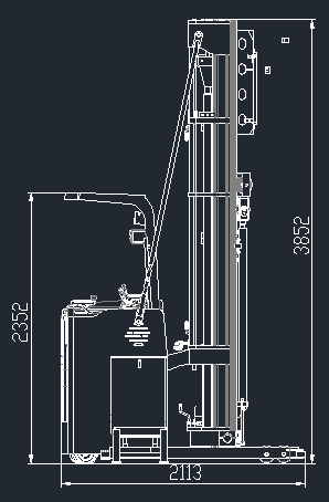 AGV車體尺寸圖 AGV車體尺寸圖