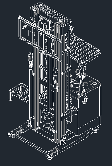 三向叉式AGV車體參數 三向叉式AGV車體參數