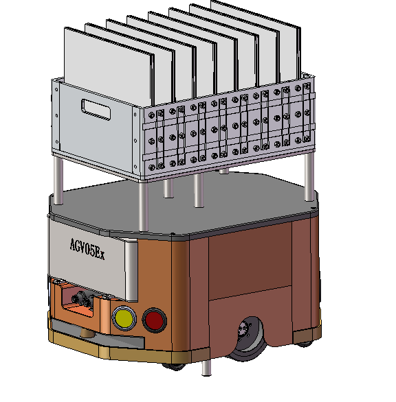 AGV05EX型-防爆智能控制平板運(yùn)輸車