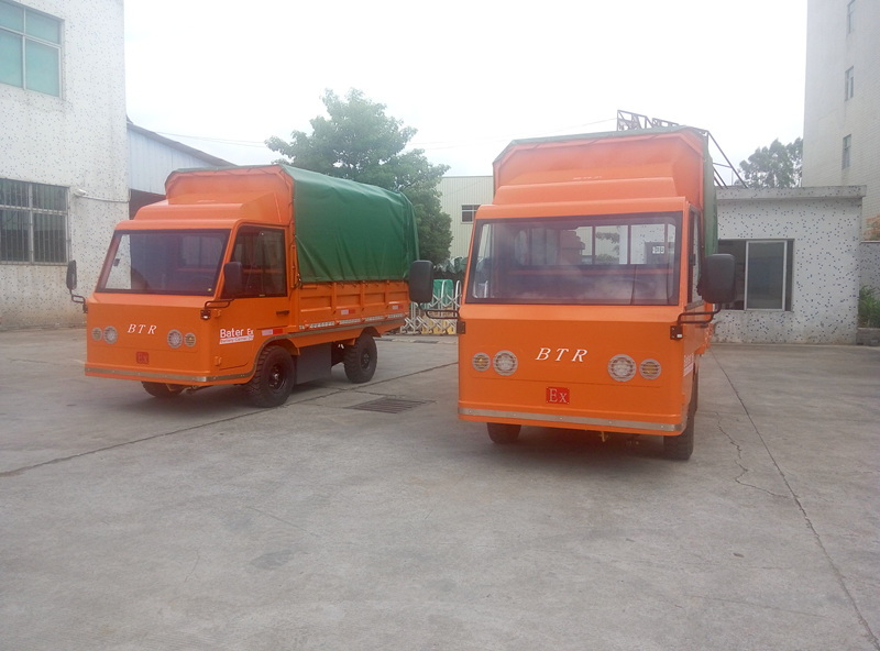 陽泉市超凡汽車--2臺2噸防爆蓄電池搬運車