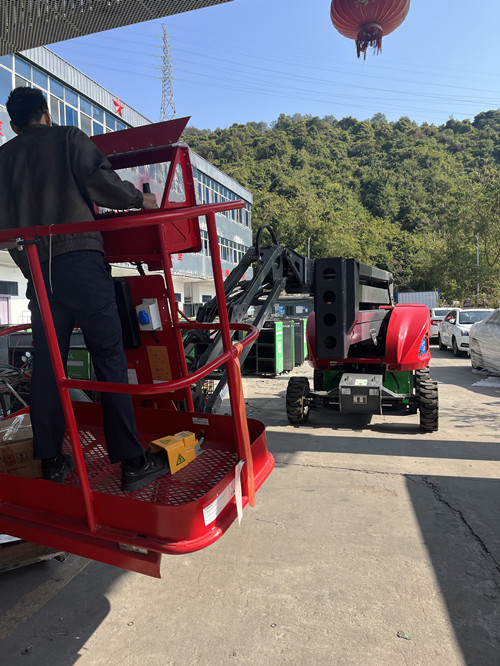 防爆曲臂高空作業平臺車