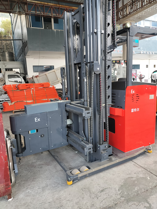 防爆蓄電池三向叉車